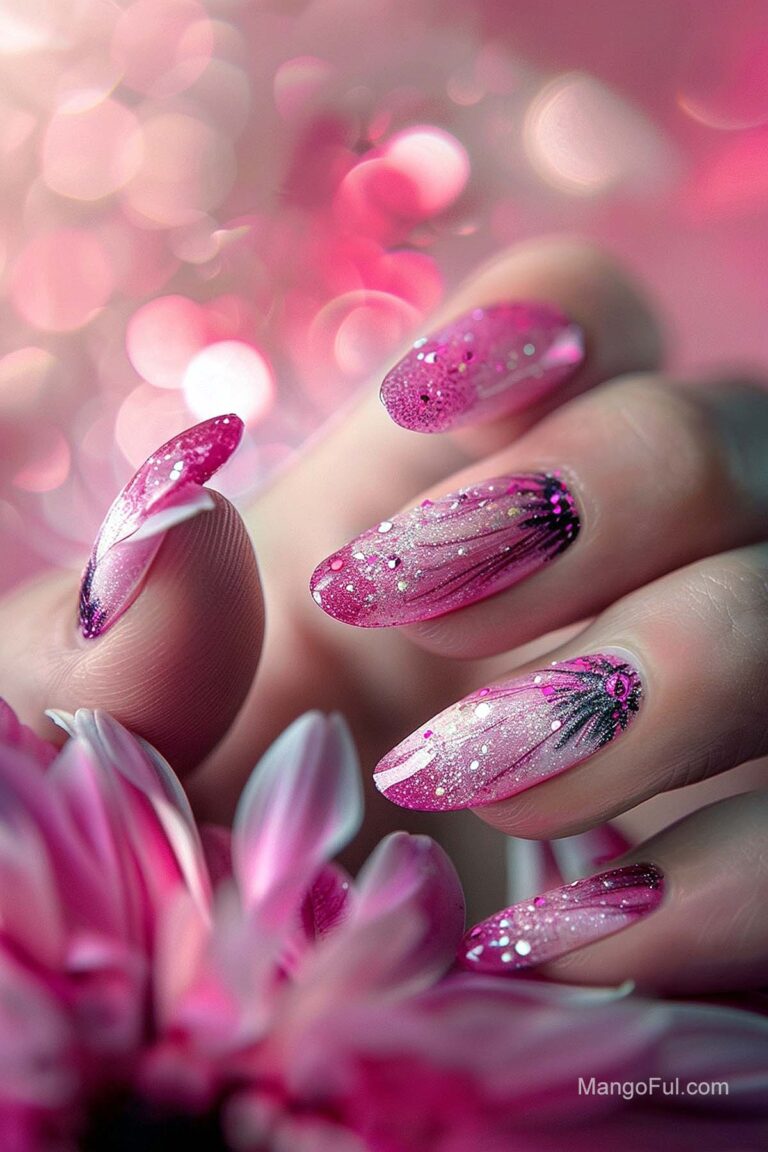 37 pink nail designs