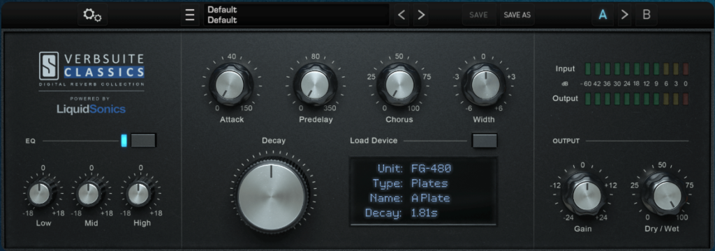 Liquidsonics Verbsuite Classics