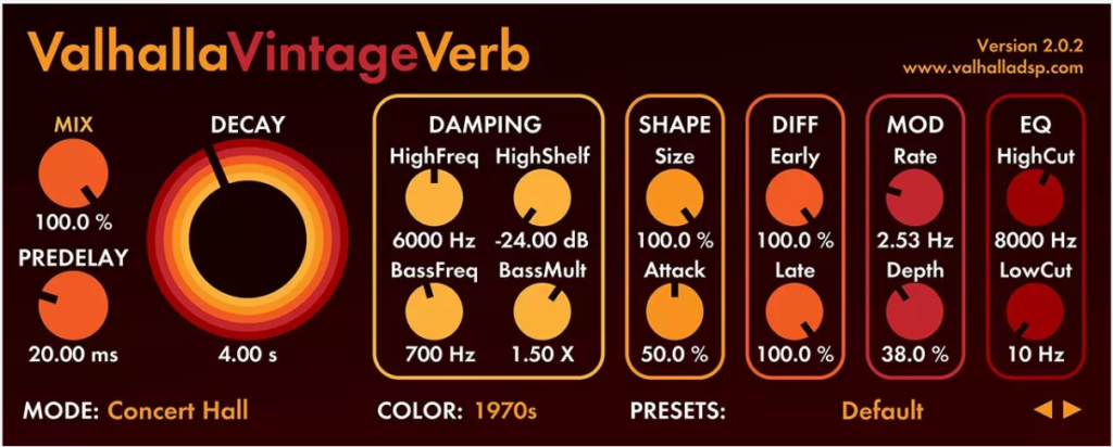 Valhalla Vintage Verb