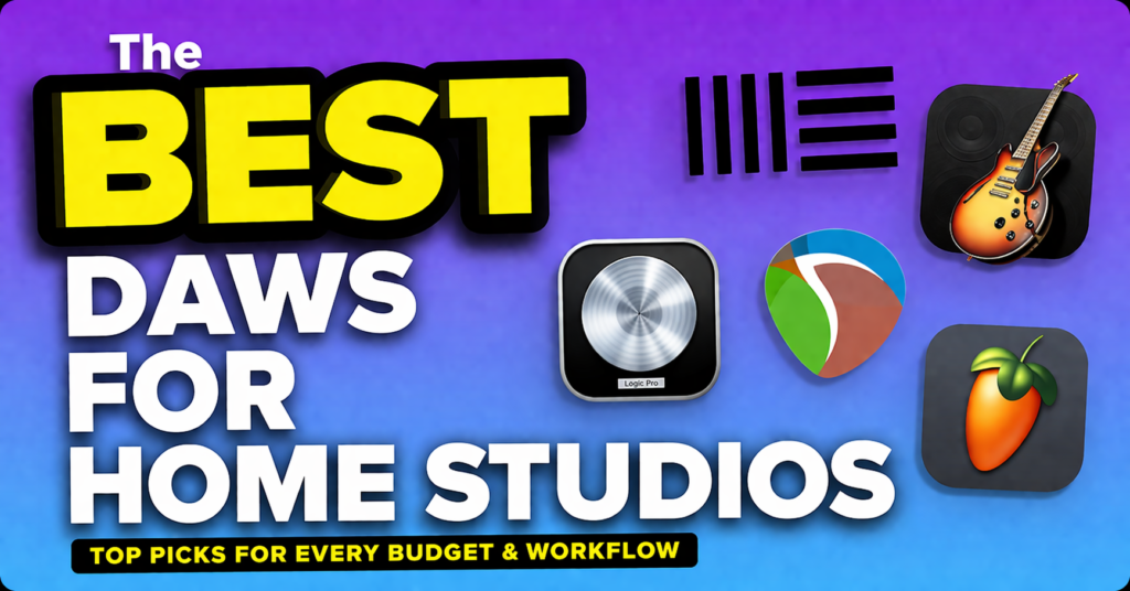 best daws for home studios