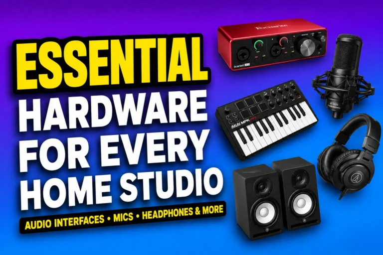 Essential Hardware for Every Home Studio Setup