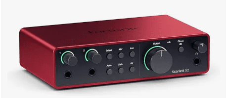 Focusrite Scarlett 2i2 4th Gen