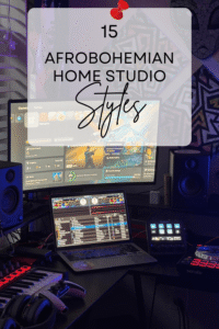 Afrobohemian Home Music Studio Styles - Home Studio Setup