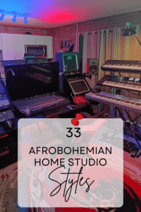 Afrobohemian Home Music Studio Styles - Home Studio Setup