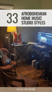 Afrobohemian Home Music Studio Styles - Home Studio Setup