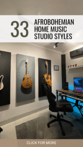 Afrobohemian Home Music Studio Styles - Home Studio Setup