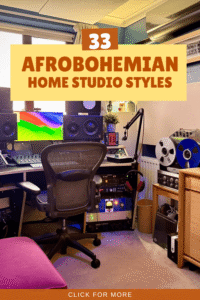 Afrobohemian Home Music Studio Styles - Home Studio Setup