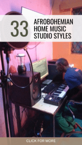 Afrobohemian Home Music Studio Styles - Home Studio Setup