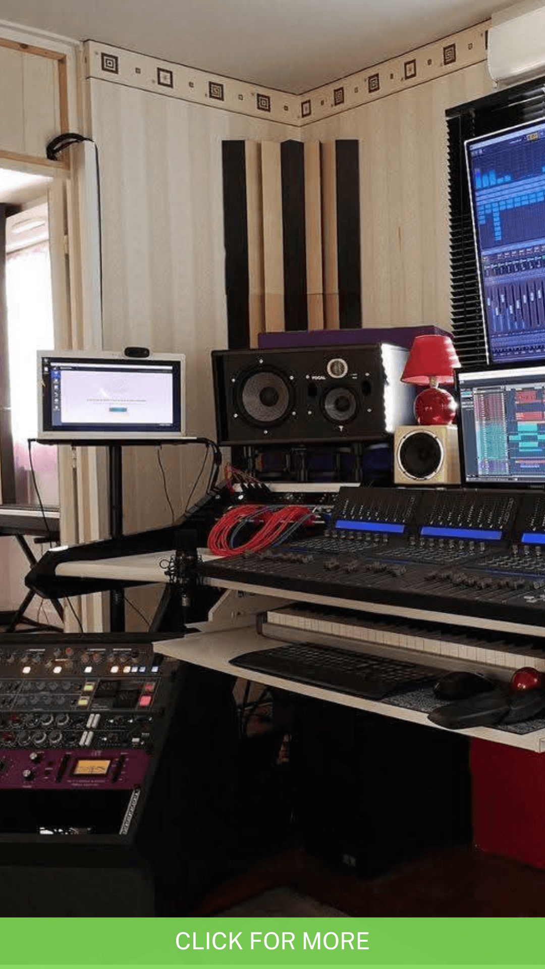 Afrobohemian Home Music Studio Styles - Home Studio Setup