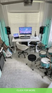 Afrobohemian Home Music Studio Styles - Home Studio Setup