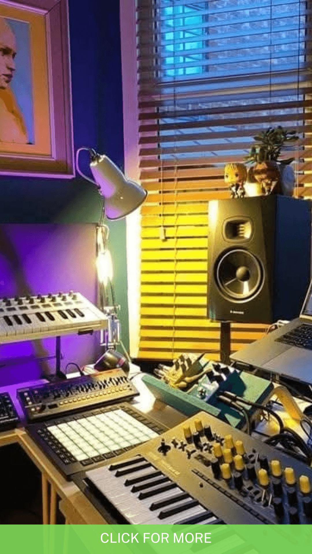 Afrobohemian Home Music Studio Styles - Home Studio Setup