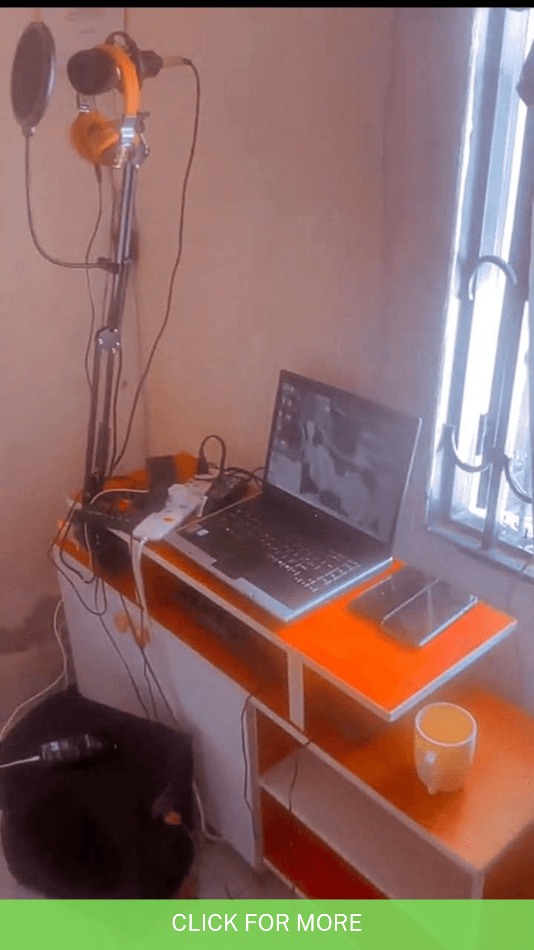Afrobohemian Home Music Studio Styles - Home Studio Setup