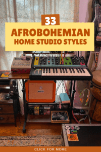 Afrobohemian Home Music Studio Styles - Home Studio Setup