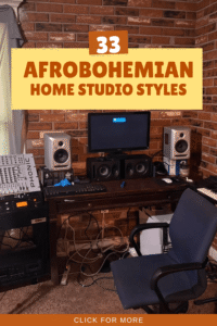 Afrobohemian Home Music Studio Styles - Home Studio Setup