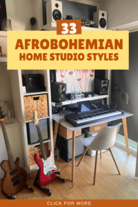Afrobohemian Home Music Studio Styles - Home Studio Setup