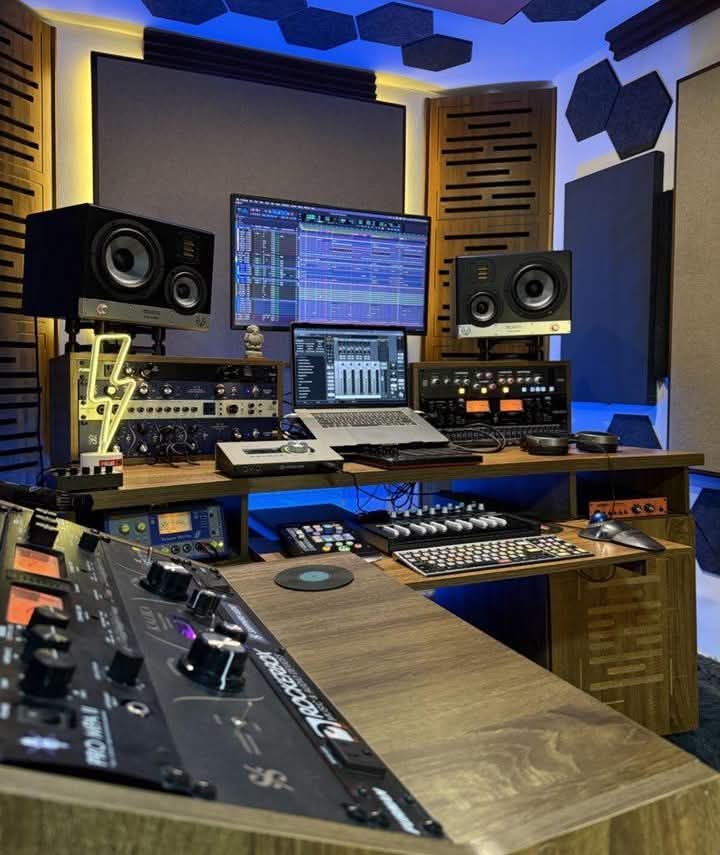 Art Deco Home Music Studio Styles10