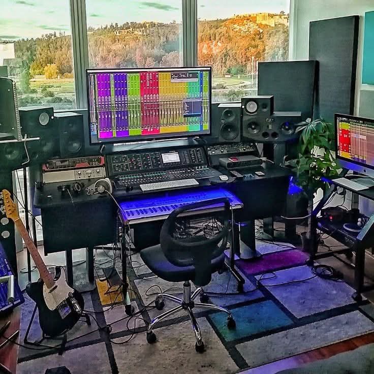 Art Deco Home Music Studio Styles13