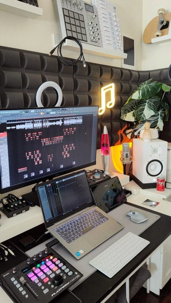 Art Deco Home Music Studio Styles15