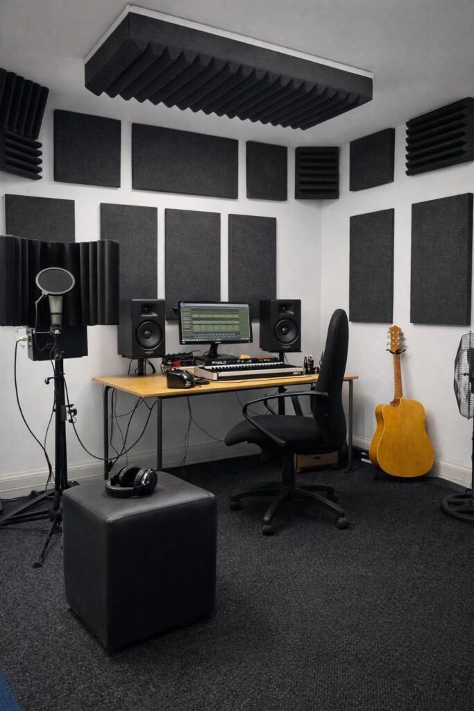 Art Deco Home Music Studio Styles16