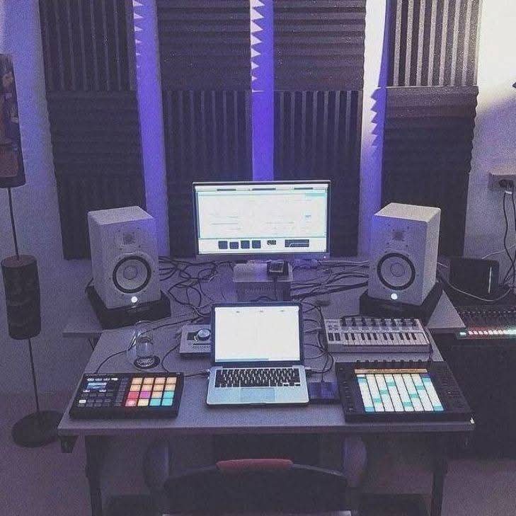 Art Deco Home Music Studio Styles4