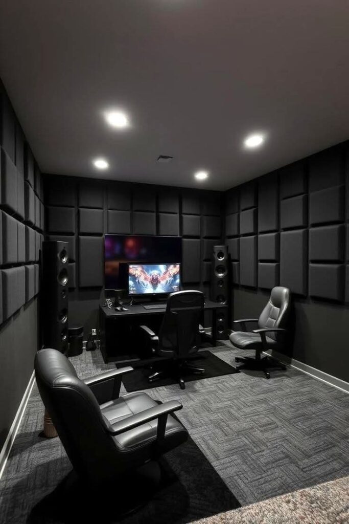 Art Deco Home Music Studio Styles5