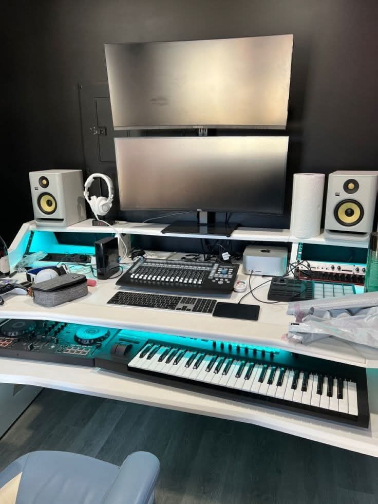 Art Deco Home Music Studio Styles7