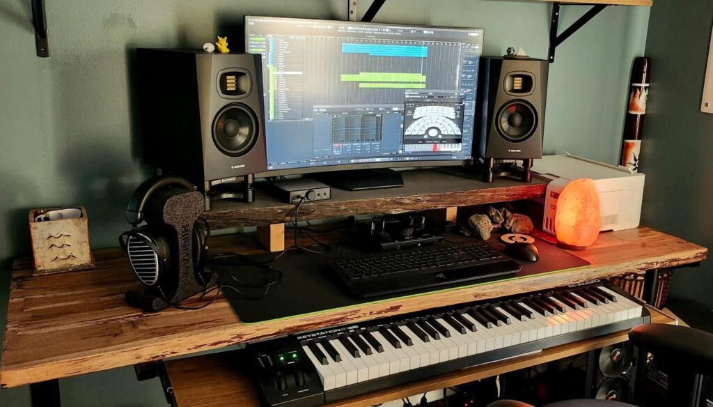 Japandi Recording Studio Designs16