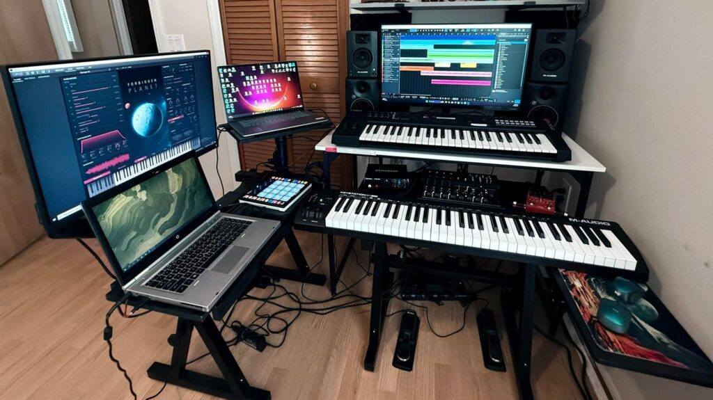 Japandi Recording Studio Designs28