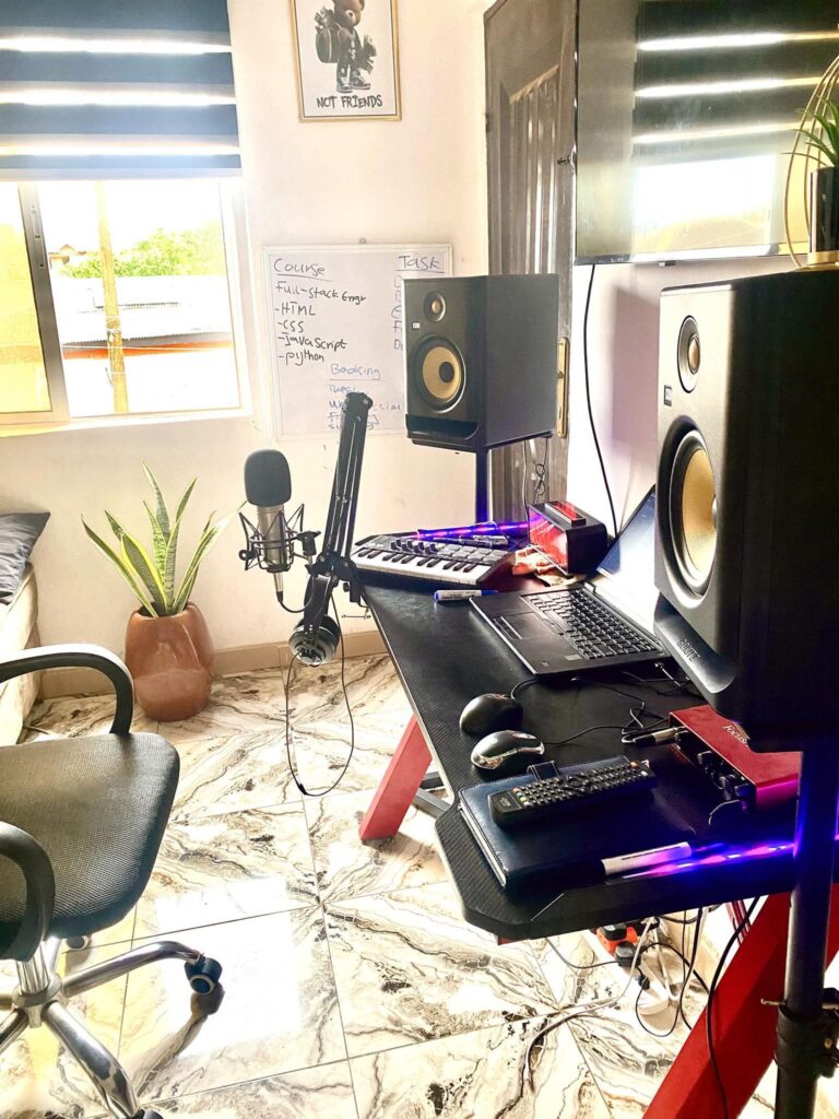 Japandi Recording Studio Designs36