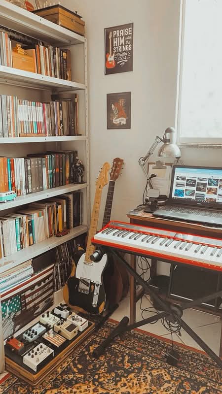 Japandi Recording Studio Designs6