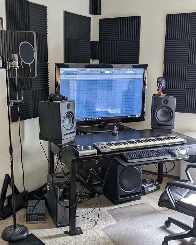 Japandi Recording Studio Designs8