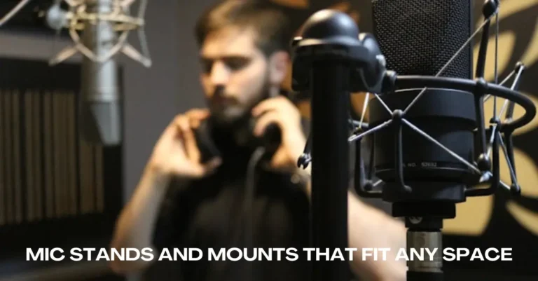 Mic Stands and Mounts That Fit Any Space