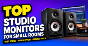 Top Studio Monitors for Small Rooms