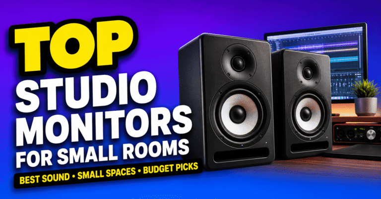Top Studio Monitors for Small Rooms
