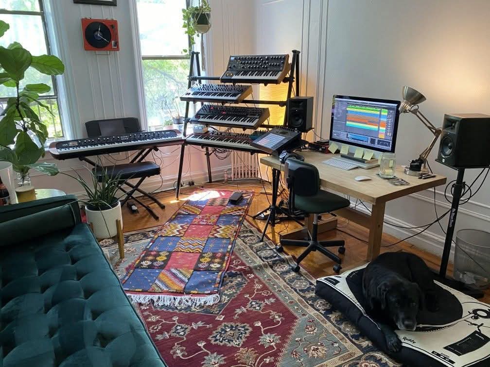 Wabi Sabi Home Music Studio Concepts16