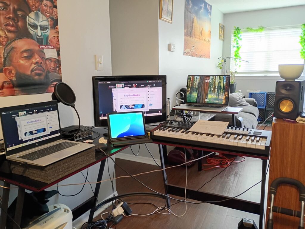 Wabi-Sabi Studio Concepts for Minimal Gear aesthetic for a home music studio setup