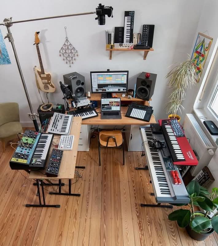 Wabi Sabi Home Music Studio Concepts4