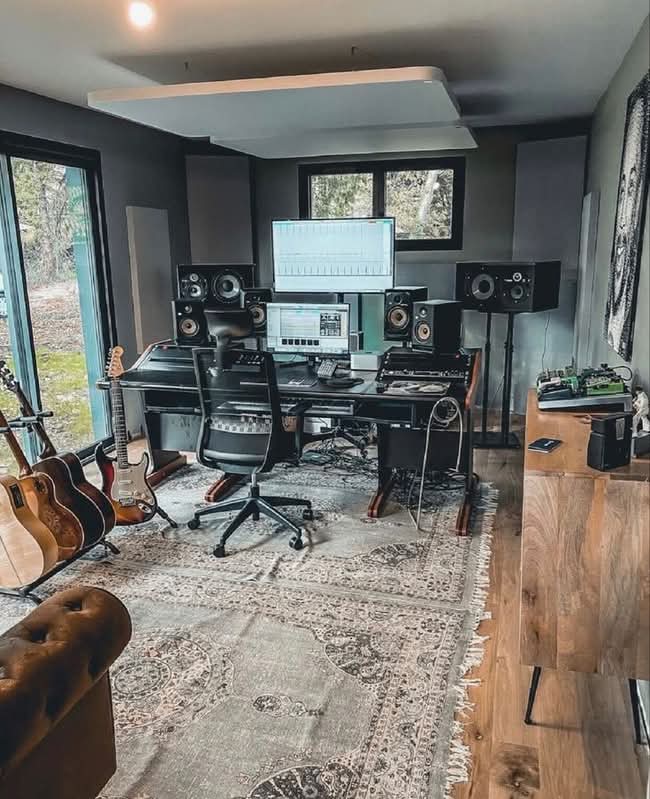 Wabi Sabi Home Music Studio Concepts5