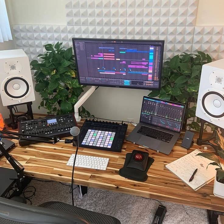 Wabi Sabi Home Music Studio Concepts9