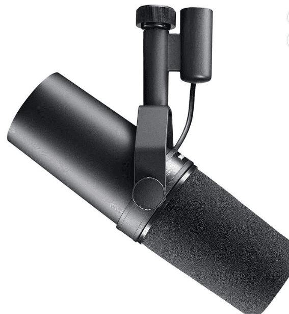 Shure SM7B microphone: Best Headphones for Mixing and Tracking