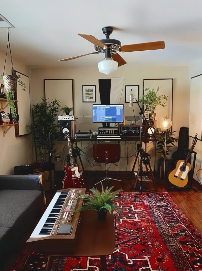 Cottagecore Home Music Studio Concepts14