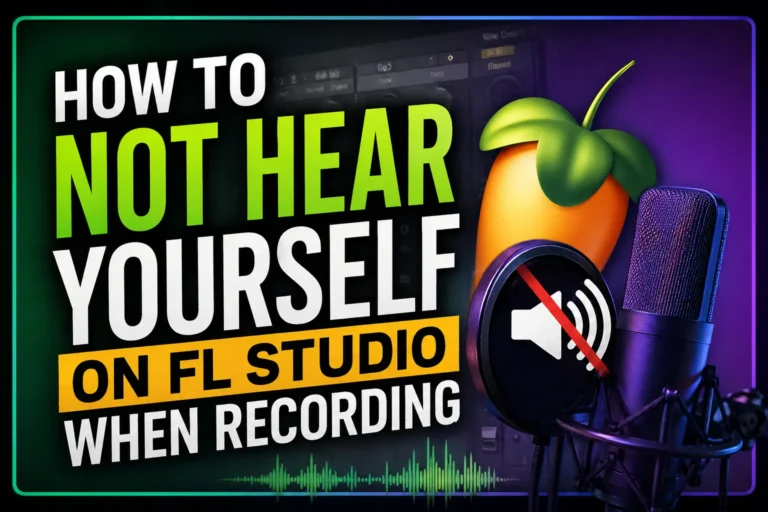 How to Not Hear yourself on FL Studio When recording