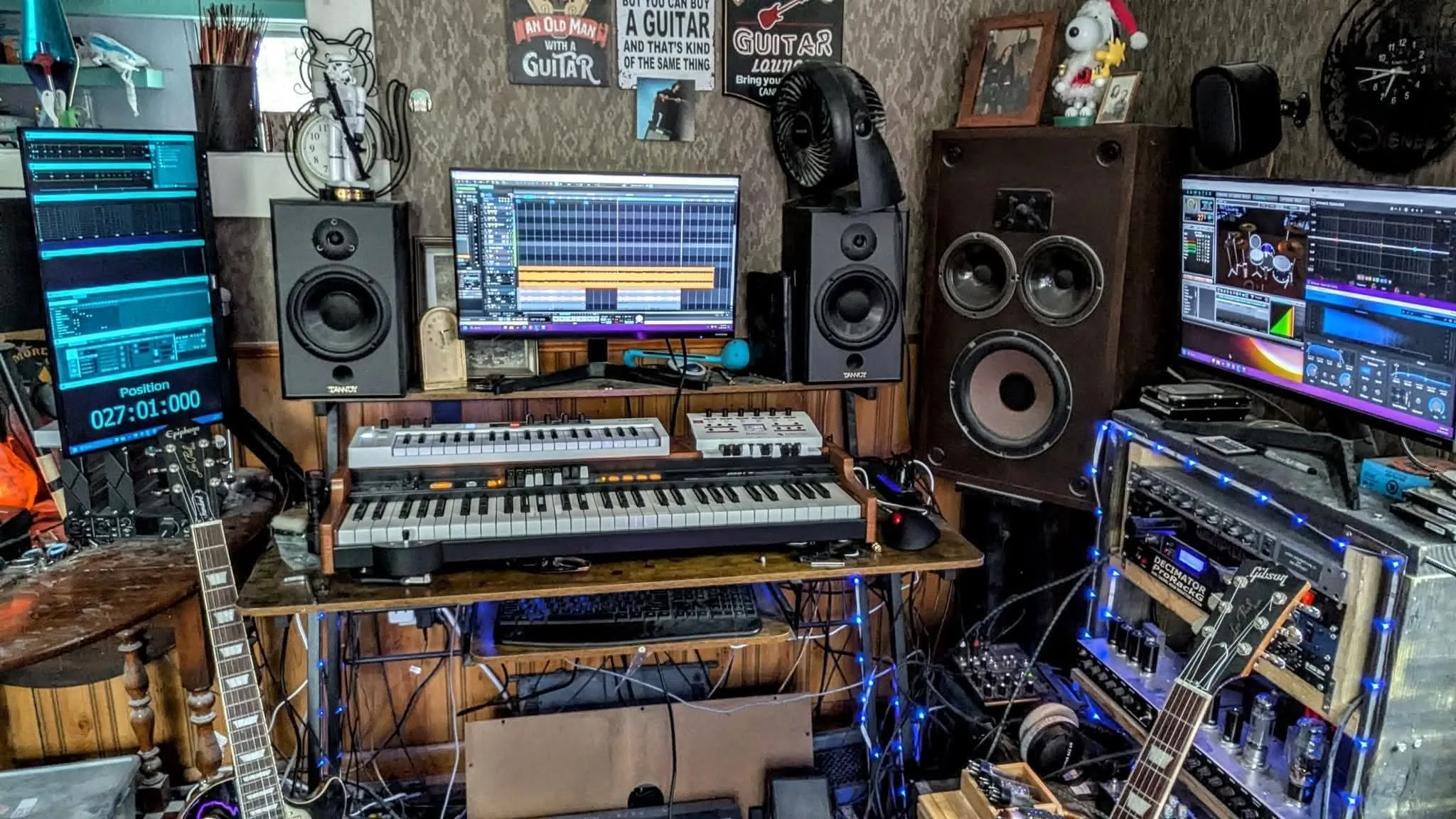 Dark Academia Recording Studio for Small Rooms 2