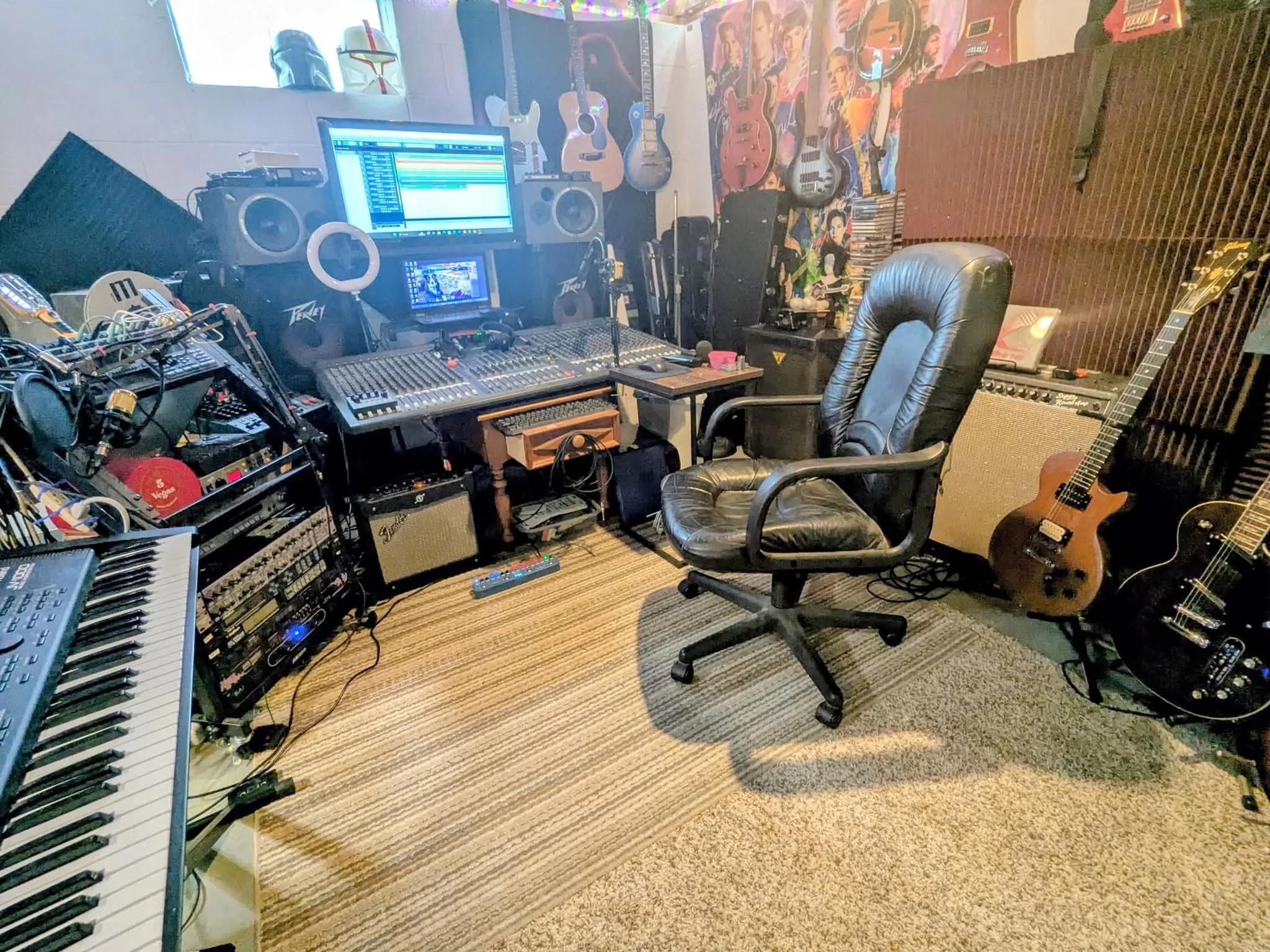 Dark Academia Recording Studio for Small Rooms 3