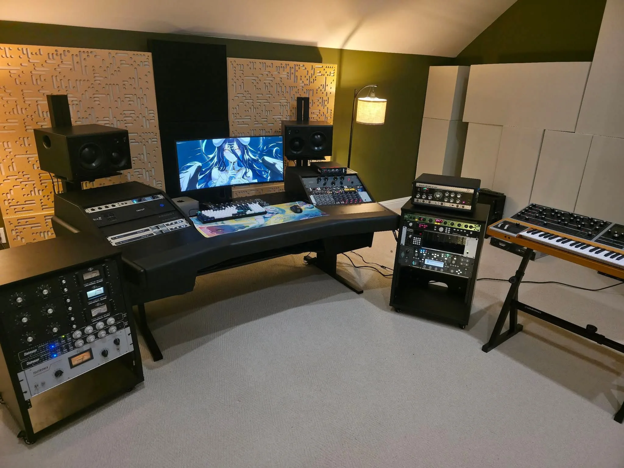 Dark Academia Recording Studio for Small Rooms 4