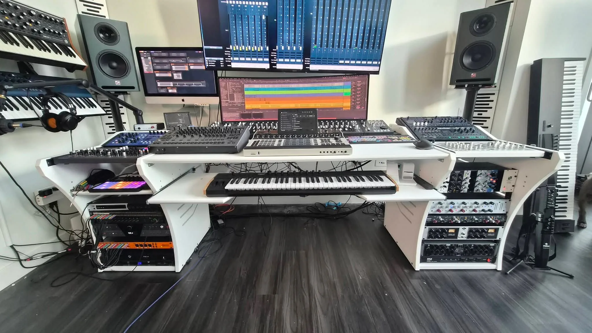 Dark Academia Recording Studio for Small Rooms 6