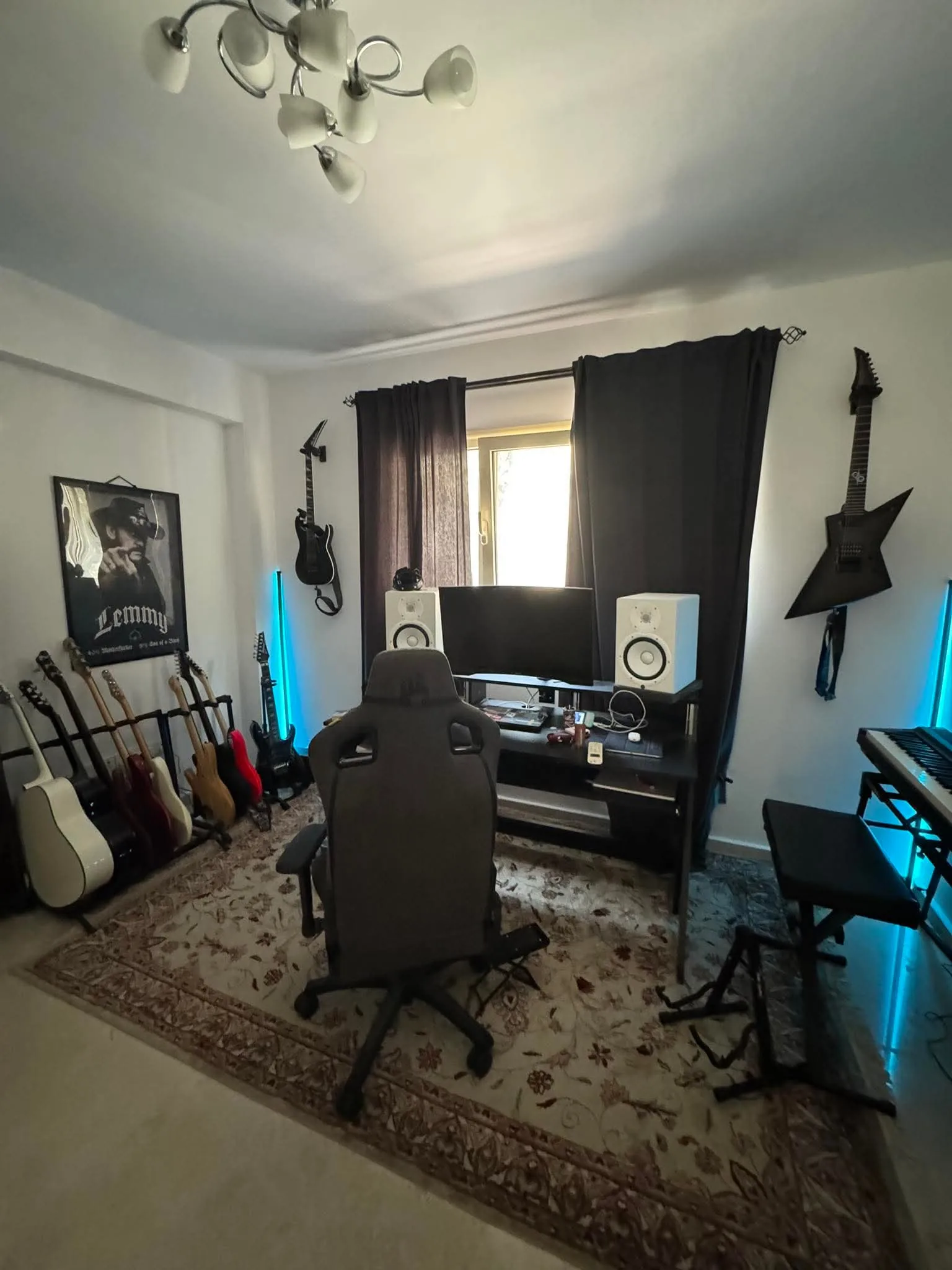 Dark Academia Recording Studio for Small Rooms 12