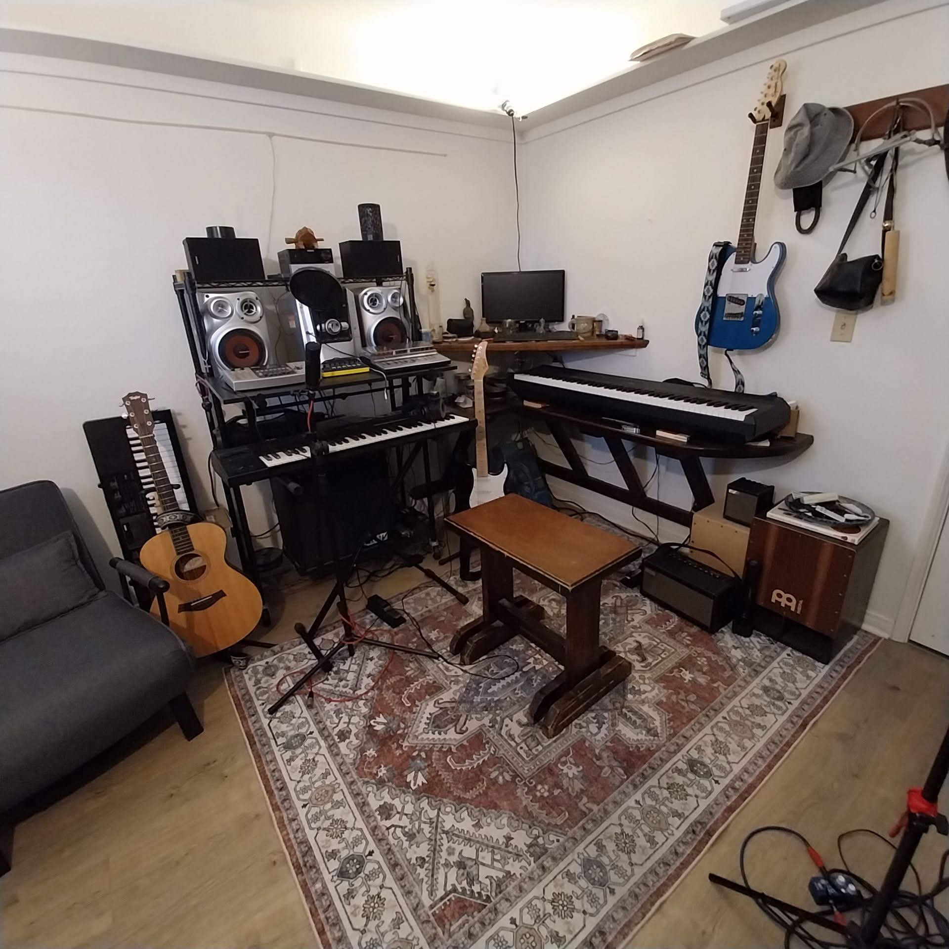 Industrial Home Music Studio Designs11