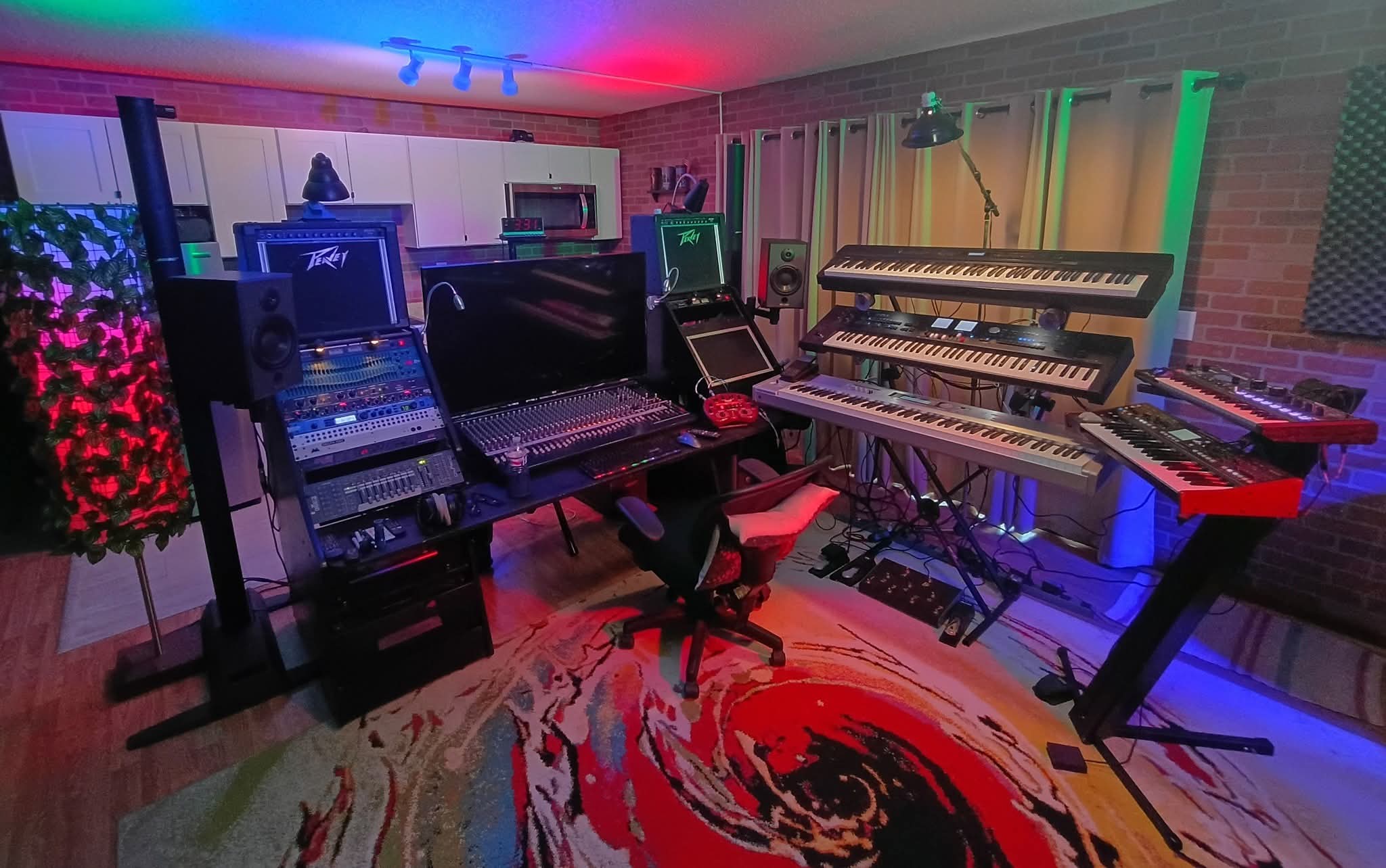 Industrial Home Music Studio Designs31