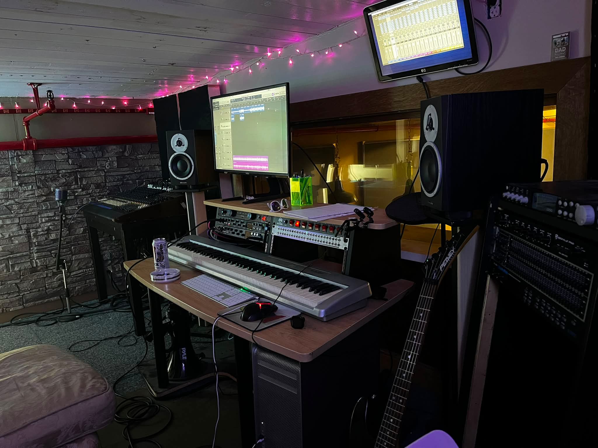 Industrial Home Music Studio Designs37